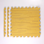Wood Grain Foam Floor Mat Fully Paved