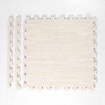 Wood Grain Foam Floor Mat Fully Paved