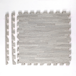 Wood Grain Foam Floor Mat Fully Paved