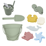 Creative Parent-child Silicone Beach Toy Bucket