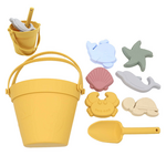 Creative Parent-child Silicone Beach Toy Bucket