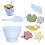 Creative Parent-child Silicone Beach Toy Bucket