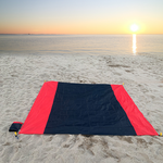 Outdoor Camping Waterproof And Convenient Foldable Two-color Picnic Mat