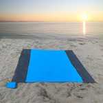 Outdoor Camping Waterproof And Convenient Foldable Two-color Picnic Mat