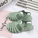 Boys And Girls Baby Hollow Casual Daily Hole Flat Sandals