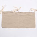 Pure Cotton Double Baby Bed Storage Hanging Bag