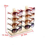 Solid Wood Glasses Display Stand Original Wooden Sunglasses Sunglasses Storage