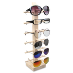 Solid Wood Glasses Display Stand Original Wooden Sunglasses Sunglasses Storage